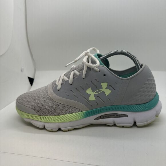 Under Armour Speedform Intake Running Shoes Womens 10 1301797-941 Gray Sneakers - Picture 10 of 13